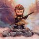 Jun Kiss New Journey to the West Sun Wukong Doll Ornament Black Myth Game Peripheral Blind Box Figure Boy Popular Gift Wukong Legend Blind Box Random One