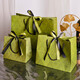3 DOROCH gift bags with ribbons, Christmas and Thanksgiving gift bags, birthday gifts, New Year's annual party tote bags, souvenirs