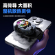 Back clip mobile phone radiator semiconductor refrigeration cooling artifact cooling fan game live broadcast professional silent new fan Black Shark Red Magic suitable for Apple Android Black e-sports model semiconductor refrigeration + cool RGB lighting effects