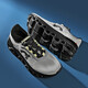 
[Same model of Angjia] Carbon board running shoes shock-absorbing men's trendy breathable mesh lightweight outdoor anti-odor sneakers dark gray-black-Shuai Le 9912 41