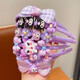 Children's headband girl cute cartoon Kulomi hairpin baby headdress little girl anti-slip with toothed headband hair accessories TS188-03 Sweet black Kulomi hairpin