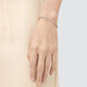 Chow Sang Sang Pt950 platinum bracelet plain chain for women 91645B Price 19cm - 4.23g (including labor cost 340 yuan)