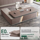 Semphia E0 level boss desk desk, simple and modern president desk, light luxury and high-end sense, chairman executive desk desk and chair combination E0 material 2.4 meters boss desk-11 years old brand