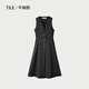 HLA Hailan House Vest Dress Women's 25 New Zengchao Joint Slim Skirt Women's Spring Dark Gray Y0 S 155/80A Recommended 80~90Jin Jin is equal to 0.5 kg