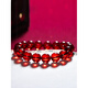 Yingshu Wenwan Natural 7A Collection Grade Burmese Water Purified Blood Amber Bracelet Women's Bracelet Men's Jewelry Grade Approximately 8mm
