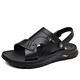 [Venta directa en la fábrica] Sandalias Verano para hombres Nuevos sandalias de desgaste de cuero genuino de cuero genuino