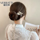 Verratti hairpin, lily of the valley, ancient style, rocking hairpin, classical pearl, Hanfu hairpin, fringed cheongsam hairpin, LM552 LM552 hairpin-Fuhua