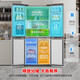 Rongsheng 491 liter dual system automatic ice making cross-fold four-door bottom cooling household refrigerator first-class energy efficiency air-cooled frost-free BCD-491WD12FPZ national subsidy dual system + water dispenser + ice maker + metal back plate + bottom cooling