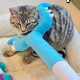 Cute plush crusade stick to amuse cats and dogs creative toy adult plush cat scratching doll Cute plush crusade stick mixed color 1 piece