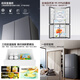 Produced by Haier Refrigerator, Tongshuai Yueji Lalanren 510 ultra-thin cross double-opening four-door household refrigerator one-level frequency conversion double cycle deodorizing LTD-510WS9U1