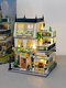
MPPMCK2025 Girl Series Assembly Villa House Warm Lodge Building Blocks Garden Hotel Castle Girls Toys Double Floor-Wangwang Apartment + 2 Tiles + Give 1048 Lights
