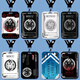 Missing MBCC Director ICON Student Carte Set Carte scolaire Bus Bus Carte de repas Carte de repas Carte d'eau Chaîne Key Chain B15838 Long Lanyard + Campus Carte Cluster