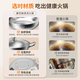 Kangbach hot pot 304 stainless steel uncoated thickened soup pot household hot pot pot for mutton shabu-shabu open flame induction cooker universal free soup spoon colander suitable for 2-3 people 28cm