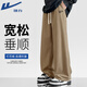 Warrior Corduroy Straight Pants Men's Autumn American Casual Versatile Loose Pants Men's Trendy Wide-Leg Sports Pants