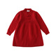 G.duck new Chinese style parent-child sweater autumn and winter style for a family of three high-end red children's New Year's greetings clothes mother and daughter skirt Chinese style sweater dress 175 L size recommended 125-155 Jin Jin equals 0.5 kg