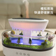 South Sandwich Aromatherapy Machine Automatic Scent Sprayer White Noise Humidifier Desktop Micro Landscape Home Bedroom Silent Colorful Ambient Light Large Fog White Noise Aromatherapy Humidifier Simulated Raindrops + Micro Landscape Silent + Z5 Bottle Essence