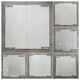 Carreaux de sol en marbre complet gris 600x1200 carreaux de céramique blanc pur salon carreaux de plancher de chambre à coucher