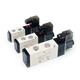 Yadeke solenoid valve 4V210-08V 4V310-10 solenoid electric valve pneumatic control valve 220V air valve 24V 4V210-08DC24V high quality