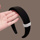 Dongyi's carefully selected headband for women Xu Yan's same style high-ceiling sponge headband, high-end, simple and exquisite, hair card headband outside washing face