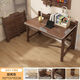 Ouyilang solid wood folding desk study desk small apartment home bedroom study multi-functional installation-free small table
