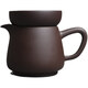 Pick-up cat purple sand fair cup Yixing purple sand fair cup with tea filter integrated tea drain filter handmade raw mineral purple mud tea sea tea divider tea set