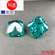 Hanzhu Paraiba cut ice flower loose stone ring neon sapphire unset loose diamond trend 8x8mm