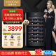 Vinocave wine cabinet constant humidity wine cabinet refrigerator compressor ice bar refrigeration home office constant humidity cabinet multi-function display cabinet ultra-thin CWC-52A - single temperature model 52 bottles