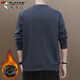 Woodpecker (TUCANO) sweatshirt men's autumn and winter long-sleeved T-shirt bottoming shirt round neck casual clothes men's jacket navy plus velvet XL