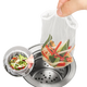 Youao kitchen sink filter, 200 pieces, sewer pool leak net bag, garbage leak net, anti-clogging bag mesh screen