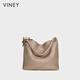 
viney braided bag women's bag large capacity tote bag shoulder bag birthday gift for girlfriend wife [champagne color] high-end practical underarm bag fashion brand commuting versatile casual handbag