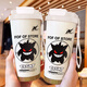 膳魔师（THERMOS）创意耿鬼保温杯大容量吸管水杯便携双饮口咖啡杯子新款男女高颜值 BXAB13794幽灵+配挂绳 陶瓷内胆