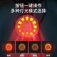 Shenyu (SHENYU) warning riding tail light bicycle night riding light led brake tail light mountain road bike riding tail light-led highlight warning