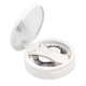 Bangboshi Magnetic False Eyelashes Set Mirror Box Packaging Comes with Magnetic Clip Free of Glue Natural Simulation Slender Cos Comic Exhibition Magnetic False Eyelashes - Pure Desire White Moonlight Free Storage Box + Clip