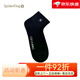 SPIDER KING socks men's mid-calf cotton socks four seasons anti-odor sweat-absorbent breathable long socks men's socks black white black (+ extra pair) 3 pairs one size fits all _(39-45.5)