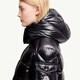 Moncler Maire Women's Hooded Short Down Jacket - Black M (2)
