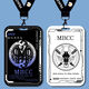 
Xushansi's lifeless lost card set MBCC director icon student school card brand bus subway card meal card water card b15838 long lanyard + campus card holder