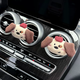 Yusenyi Car Aromatherapy Car Interior Decoration Cute Cartoon Puppy Perfume Clip Car Air Conditioner Air Vent Decoration 1 Air Outlet Aromatherapy (Kitten in the Hat) 1 Air Outlet Aromatherapy (Kitten in the Hat) 1 1g 1 bottle