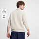 Navigare Italian small sailing ship 25 autumn and winter new men's fake two-piece sweater with shirt collar sweater 1144015303