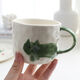Tiger à trois avril Tiger à la main pour chaton peint à la main Tasse ménage après-midi Aupo-, tasse de bureau, tasse de lait de lait