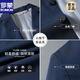 ROMON spring new seersucker casual suit jacket men's business single suit top small suit thin suit new product blue L 175 recommended 120-145 Jin Jin equals 0.5 kg