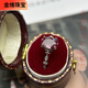 Jinwei Alexandrite Ring Super Beautiful Pure Quality S925 Silver 7*9 Retro Style Mother's Day Gift