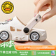 G.DUCKKIDS2025儿童拖鞋卡通光小汽车男女童防滑软底室内小孩凉拖包头洞洞鞋 黄色 24 25码(内长16cm)