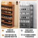Wang Xingheyue door shoe rack household multi-layer simple small shoe storage rack integrated wall-mounted vertical shoe cabinet multi-layer slipper rack 4 layers 70cm reinforced extra thick about 12 pairs of shoes