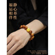 Fat Donglai's same style thuja bracelets, beeswax transferred pearls and jade, high oil, genuine Taihang Mountain fragrant wooden cypress plate, beeswax style, bead diameter about 15mm, selected hundred-wood grade Taihang Mountain thuja bracelets