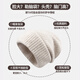 Red Dragonfly Wool Hat Women's Autumn and Winter Warm Knitted Hat Ear Protection Loose Cold Hat Thickened Wool Pile Cotton Hat