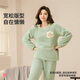 Urban Beauty Pajamas Women's Suit Coral Velvet Plush Cartoon Warm Thick Underwear Long Sleeve Home Clothes 2H3211