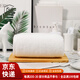Imabari (IMABARI) JD Logistics Japan direct mail TAKUMI JIRUSHI pure cotton soft absorbent men's and women's bath towel white bath towel made in Japan imported from Japan high quality