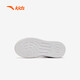 ANTA children's sneakers boys 2025 Velcro all-match casual white shoes high-top sneakers A12439983H