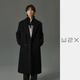 W2X winter heavyweight thick imitation seahorse fur water ripple large long sheep wool coat men's high-end Nizi coat glacier gray M