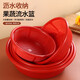 Kitchen large round drain basket fruit and vegetable contrasting color storage vegetable washing basket rice rinser drain storage basket extra large storage basket